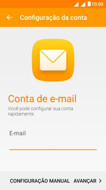 Pressione AVANÇAR. Pressione AVANÇAR.