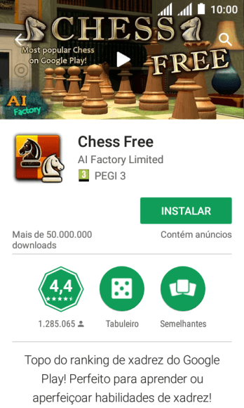 Pressione INSTALAR, e siga as indicações da tela para instalar o app. Pressione INSTALAR, e siga as indicações da tela para instalar o app.