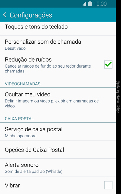 Pressione Opções de Caixa Postal. Pressione Opções de Caixa Postal.