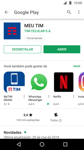 Pressione a tecla de início para finalizar e voltar à tela inicial. Pressione a tecla de início para finalizar e voltar à tela inicial.