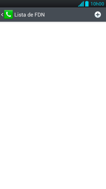 Pressione o ícone de adicionar. Pressione o ícone de adicionar.