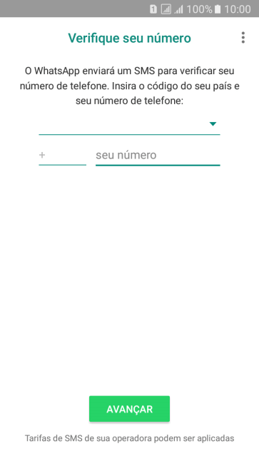 Pressione a lista suspensa. Pressione a lista suspensa.