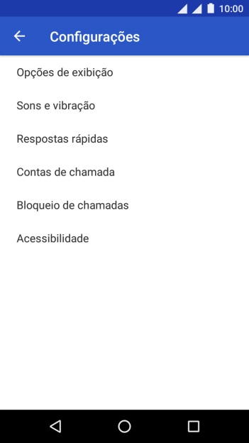 Pressione Contas de chamada. Pressione Contas de chamada.