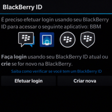 Pressione Efetuar login. Pressione Efetuar login.