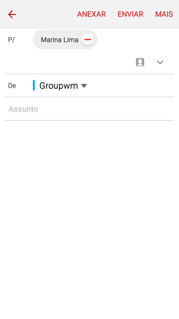 Pressione Assunto, e digite o assunto desejado. Pressione Assunto, e digite o assunto desejado.