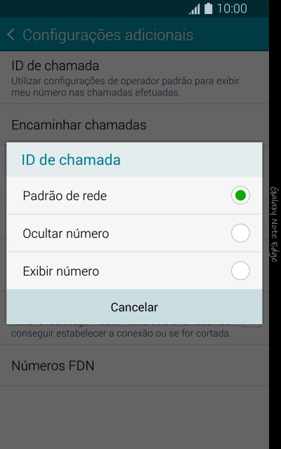 Pressione Exibir número para ativar a identificação do seu número. Pressione Exibir número para ativar a identificação do seu número.