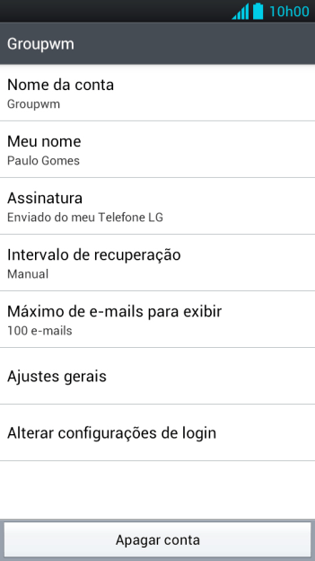 Pressione Intervalo de recuperação. Pressione Intervalo de recuperação.