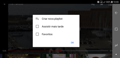 Pressione a lista de reprodução desejada. Pressione a lista de reprodução desejada.