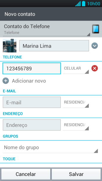 Pressione E-mail, e digite o endereço de e-mail. Pressione E-mail, e digite o endereço de e-mail.