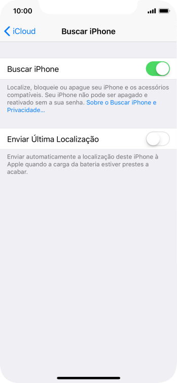 Pressione o indicador ao lado de Pressione o indicador ao lado de