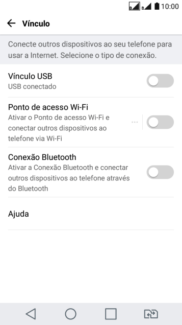 Pressione Ponto de acesso Wi-Fi. Pressione Ponto de acesso Wi-Fi.