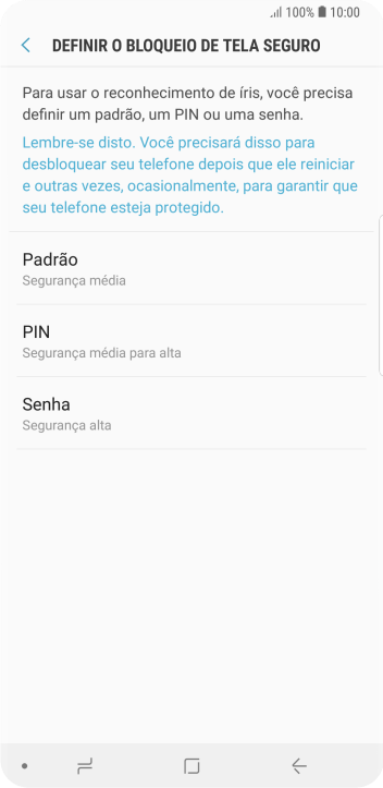 Pressione o código de bloqueio desejado, e siga as instruções da tela para criar um código extra. Pressione o código de bloqueio desejado, e siga as instruções da tela para criar um código extra.