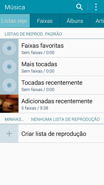 Pressione a categoria desejada, e navegue até o arquivo de música desejado. Pressione a categoria desejada, e navegue até o arquivo de música desejado.