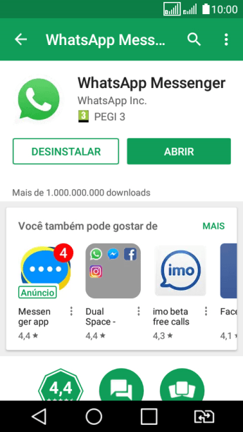 Pressione a tecla de início para finalizar e voltar à tela inicial. Pressione a tecla de início para finalizar e voltar à tela inicial.