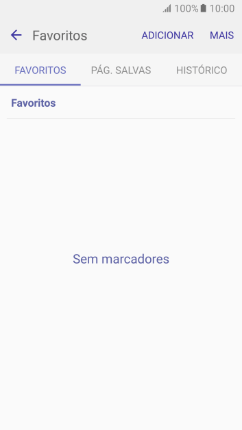 Pressione ADICIONAR. Pressione ADICIONAR.