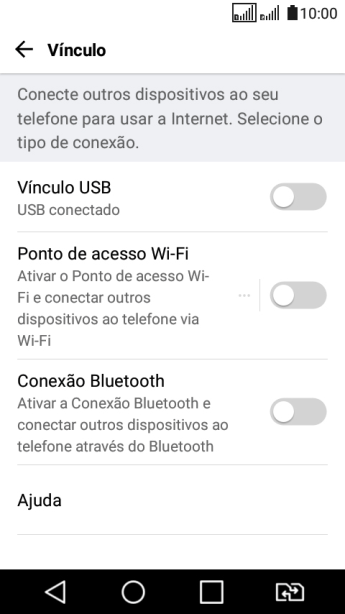 Pressione Ponto de acesso Wi-Fi. Pressione Ponto de acesso Wi-Fi.
