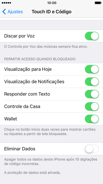 Pressione o indicador ao lado de Pressione o indicador ao lado de