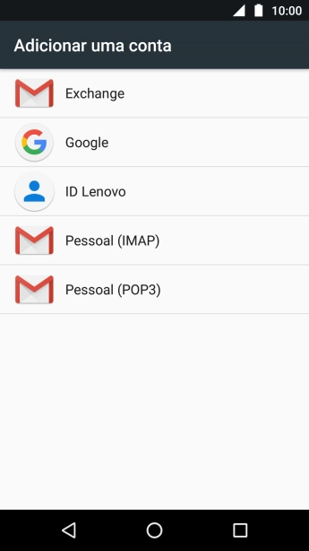 Pressione Pessoal (POP3). Pressione Pessoal (POP3).