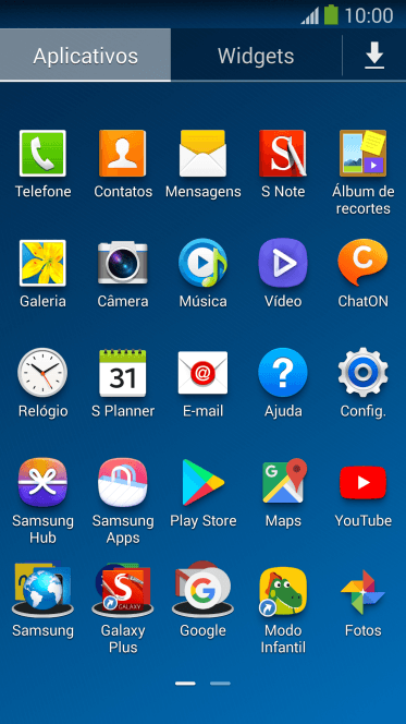 Pressione Play Store. Pressione Play Store.