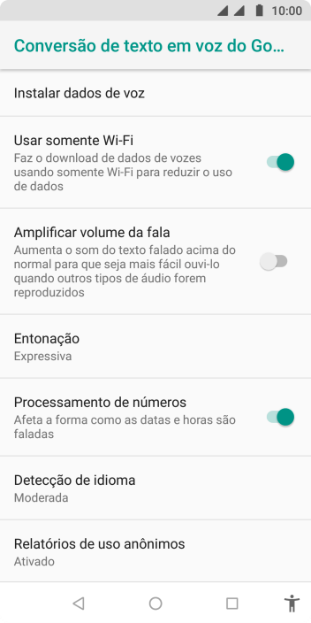 Pressione a tecla de início para finalizar e voltar à tela inicial. Pressione a tecla de início para finalizar e voltar à tela inicial.