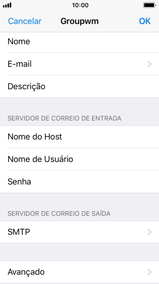 Pressione SMTP. Pressione SMTP.