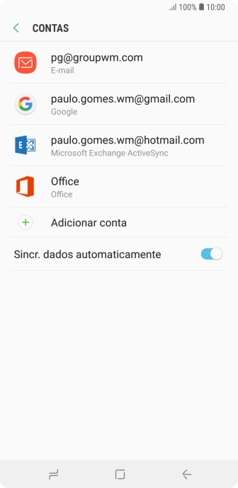 Pressione o indicador ao lado de Pressione o indicador ao lado de