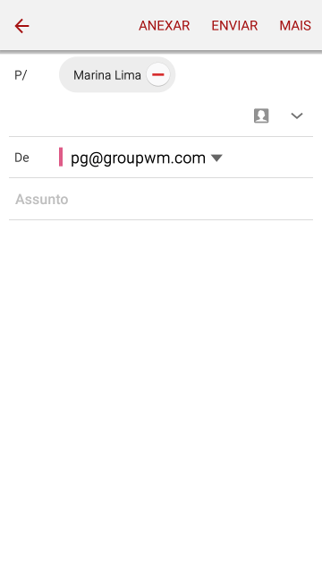 Pressione Assunto, e digite o assunto desejado. Pressione Assunto, e digite o assunto desejado.