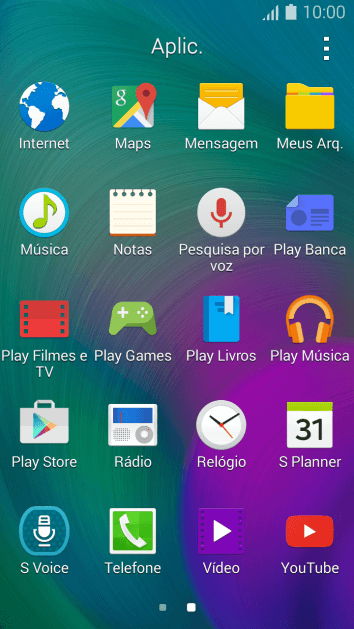 Pressione Play Store. Pressione Play Store.