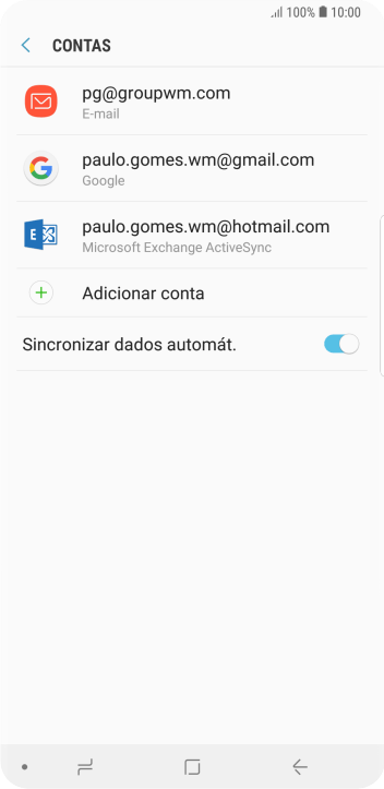 Pressione o indicador ao lado de Pressione o indicador ao lado de