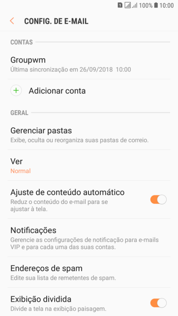 Pressione Notificações. Pressione Notificações.