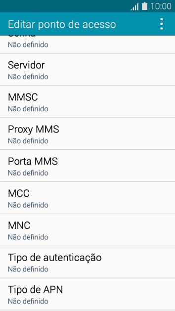 Pressione Proxy MMS. Pressione Proxy MMS.