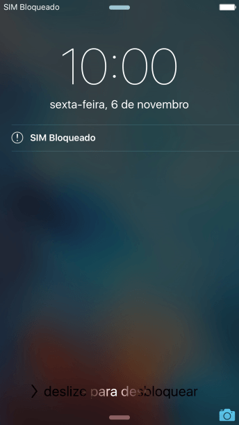 Deslize o dedo para a direita na tela. Deslize o dedo para a direita na tela.