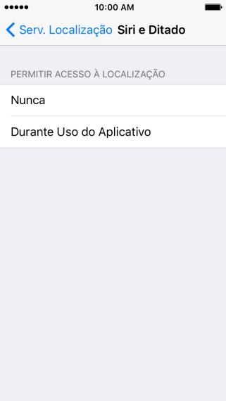 Pressione a configuração desejada para ativar ou desativar a função. Pressione a configuração desejada para ativar ou desativar a função.