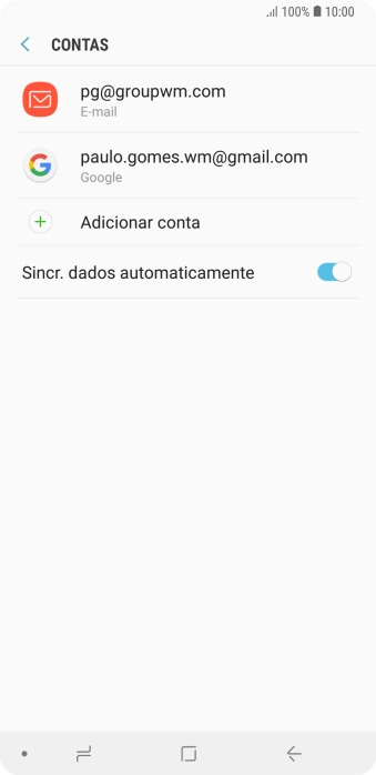 Pressione o indicador ao lado de Pressione o indicador ao lado de