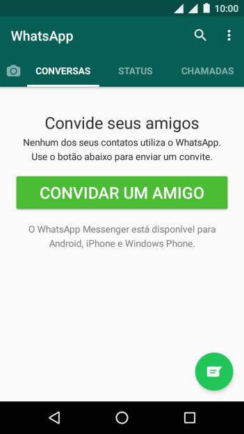 Pressione a tecla de início para finalizar e voltar à tela inicial. Pressione a tecla de início para finalizar e voltar à tela inicial.