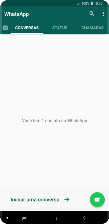 Pressione a tecla de início para finalizar e voltar à tela inicial. Pressione a tecla de início para finalizar e voltar à tela inicial.