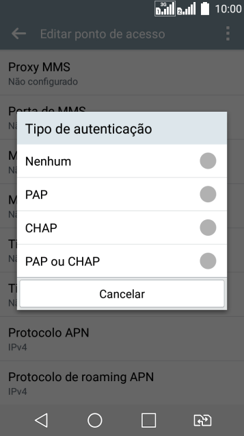 Pressione PAP ou CHAP. Pressione PAP ou CHAP.
