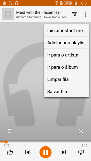 Pressione Adicionar à playlist. Pressione Adicionar à playlist.