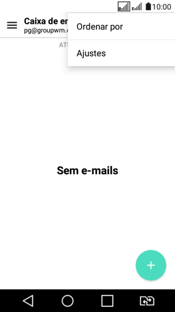 Pressione Ajustes. Pressione Ajustes.