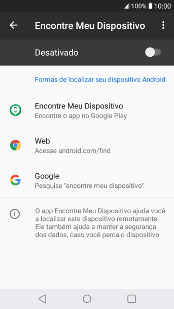 Pressione o indicador para ativar a função. Pressione o indicador para ativar a função.