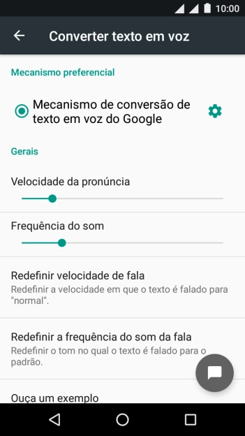 Pressione o ícone de configurações ao lado de Pressione o ícone de configurações ao lado de