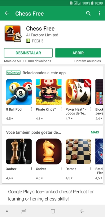 Pressione a tecla de início para finalizar e voltar à tela inicial. Pressione a tecla de início para finalizar e voltar à tela inicial.