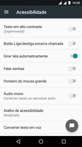 Pressione Converter texto em voz, e siga as indicações da tela para configurar a velocidade da fala. Pressione Converter texto em voz, e siga as indicações da tela para configurar a velocidade da fala.