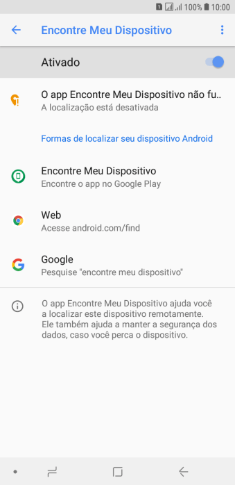 Pressione o indicador para ativar a função. Pressione o indicador para ativar a função.