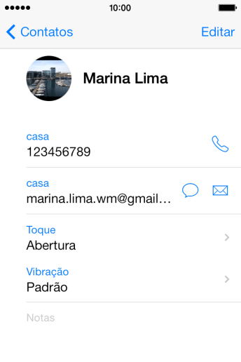 Pressione a tecla de início para finalizar e voltar à tela inicial. Pressione a tecla de início para finalizar e voltar à tela inicial.