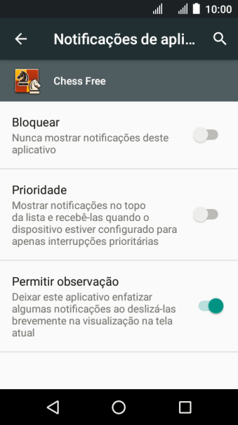 Pressione o indicador ao lado de Pressione o indicador ao lado de