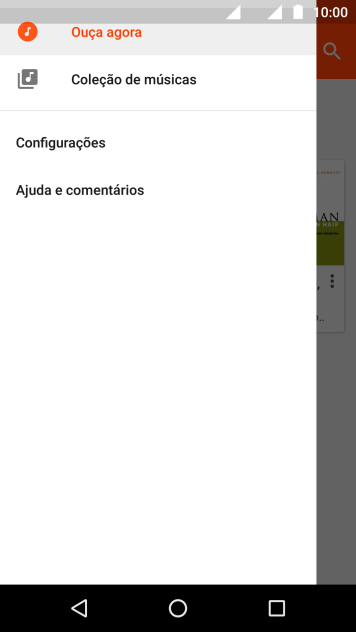 Pressione Coleção de músicas. Pressione Coleção de músicas.