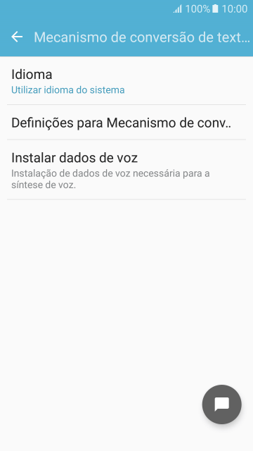 Pressione Definições para Mecanismo de conv.., e siga as indicações da tela para selecionar as configurações desejadas. Pressione Definições para Mecanismo de conv.., e siga as indicações da tela para selecionar as configurações desejadas.