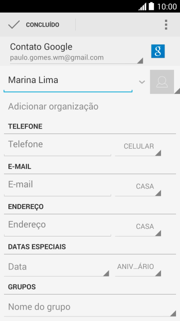 Pressione o ícone de foto. Pressione o ícone de foto.