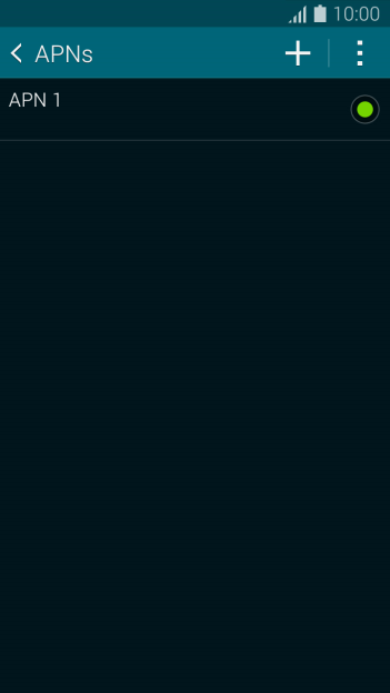 Pressione o ícone de nova conexão de dados. Pressione o ícone de nova conexão de dados.